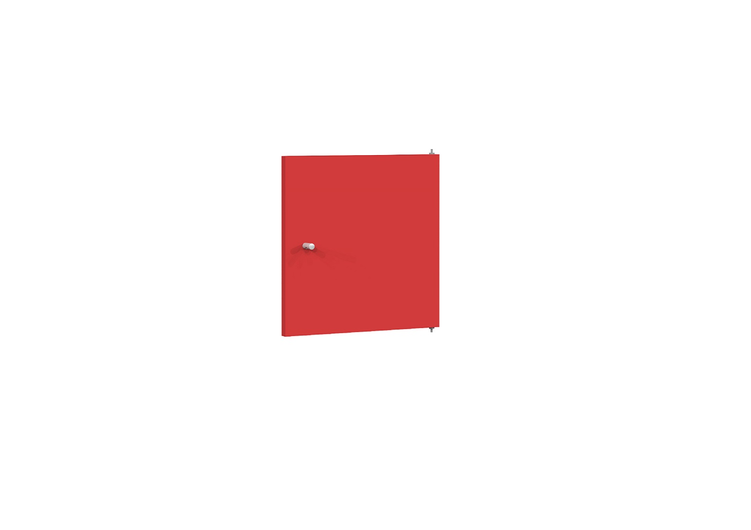 Bilrich Storage Furniture - Multi Kaz Accessory Door Red